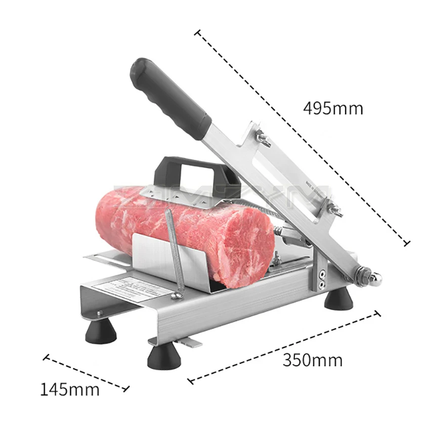 สแตนเลสเนื้อหั่นเครื่องเครื่องใช้ในครัวเรือนความหนาปรับเนื้อผักเครื่องตัดเครื่องมือห้องครัว