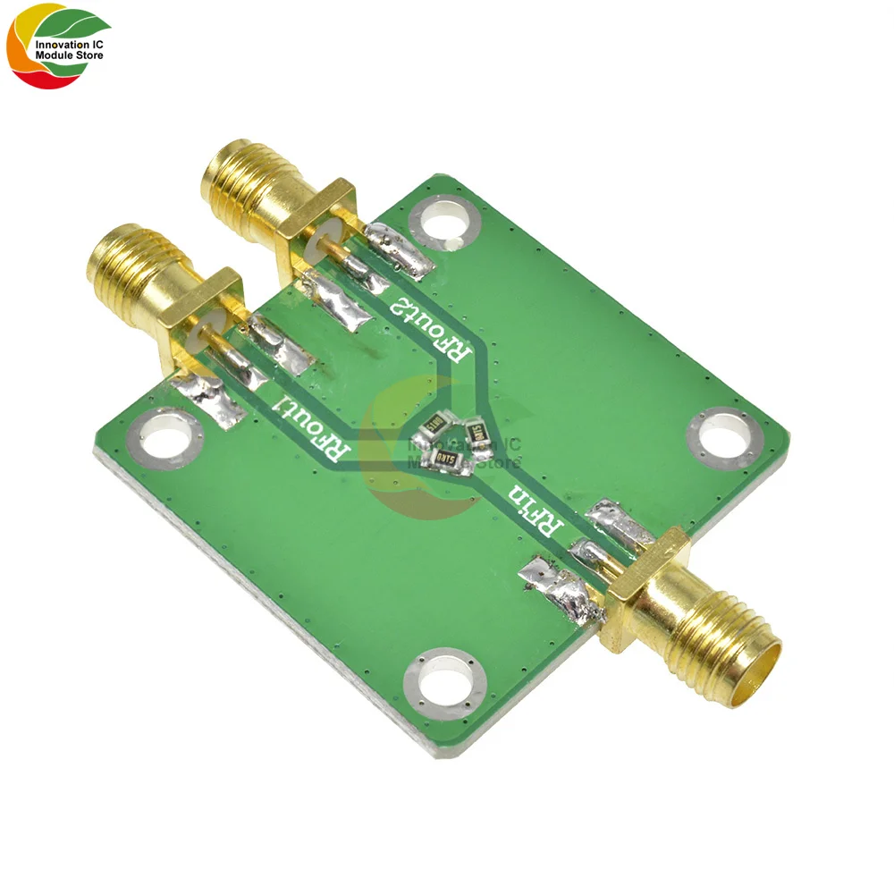 6dB 1 Minute 2 5G RF Microwave Resistor Power Distributor Microwave Module Board Power Splitter Radio Frequency Divider SMA-K