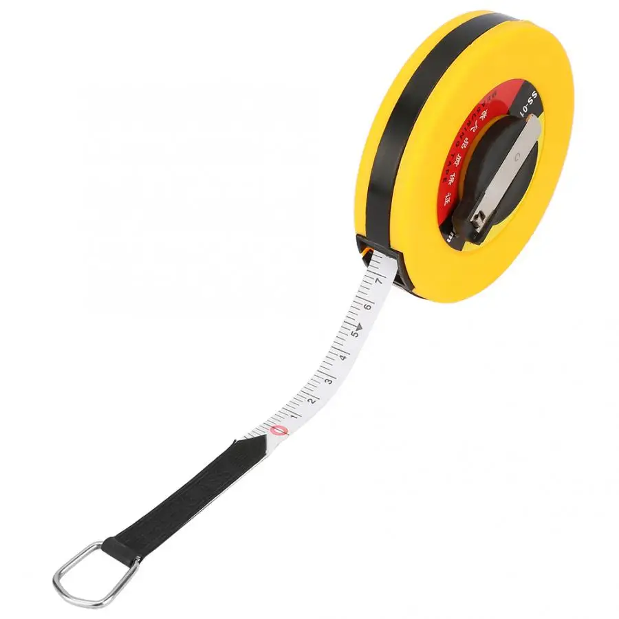 10m15m20m30m Measuring Tape Site Measurement Fiberglass Tape Measure Soft Ruler Building Surveying Measuring Tool Cinta Metrica