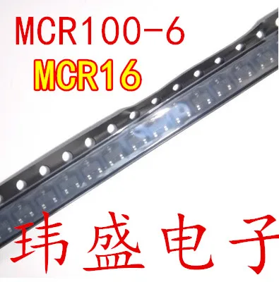 MCR100-6 SOT-23 MCR16 100-6  1A/400