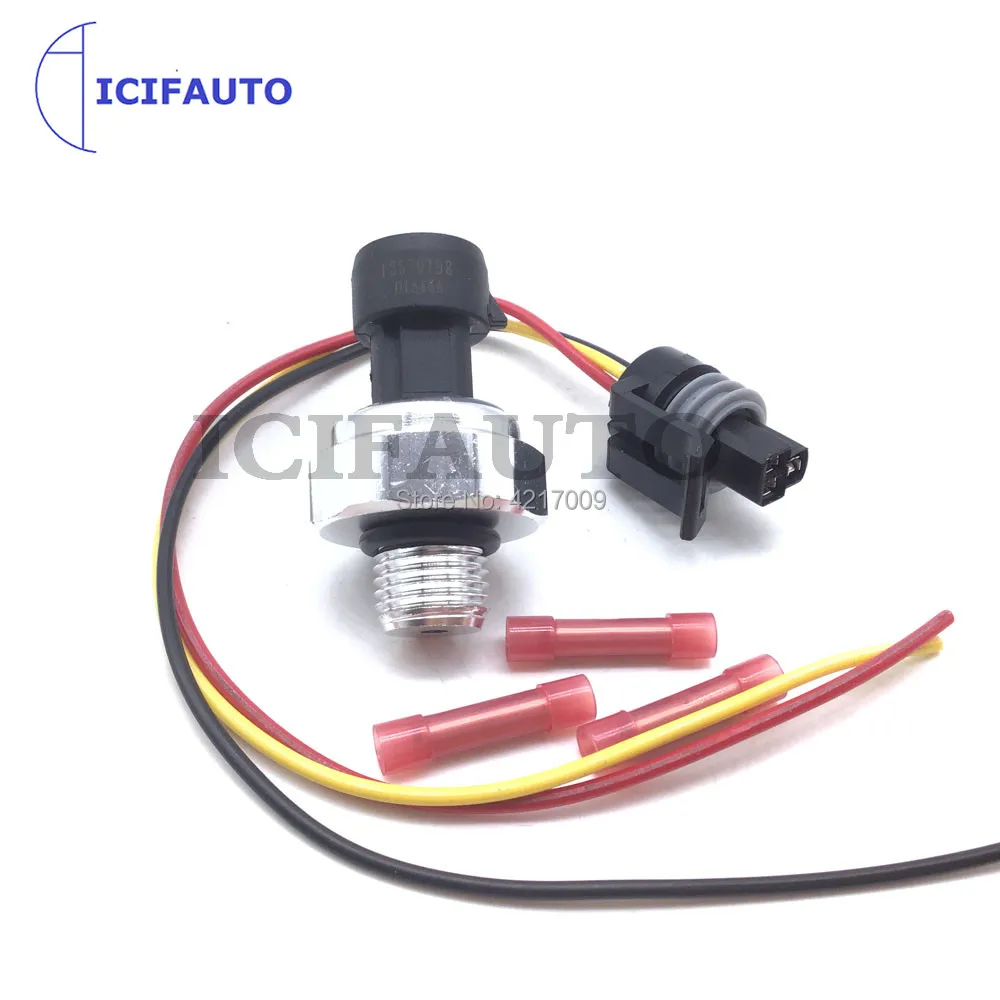 

NEW Engine Oil Pressure Sensor Switch Plug Pigtail Cable Wire For Cadillac For Chevrolet For GMC For Buick 12621649 12674782