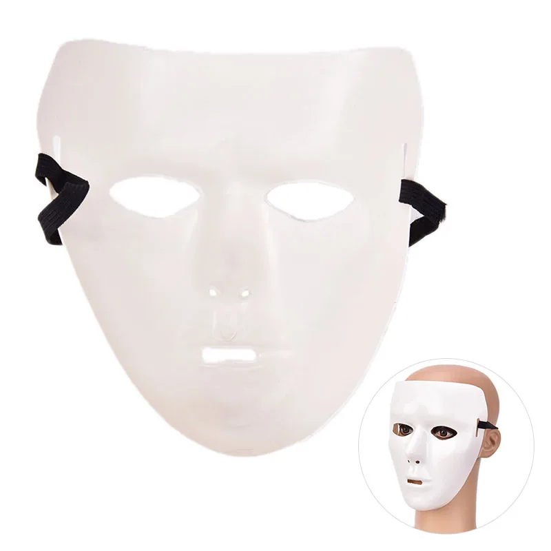 Unisex Plastic Scary Mask Masquerade Party Ghost Theater Prop Dance Fancy Dress