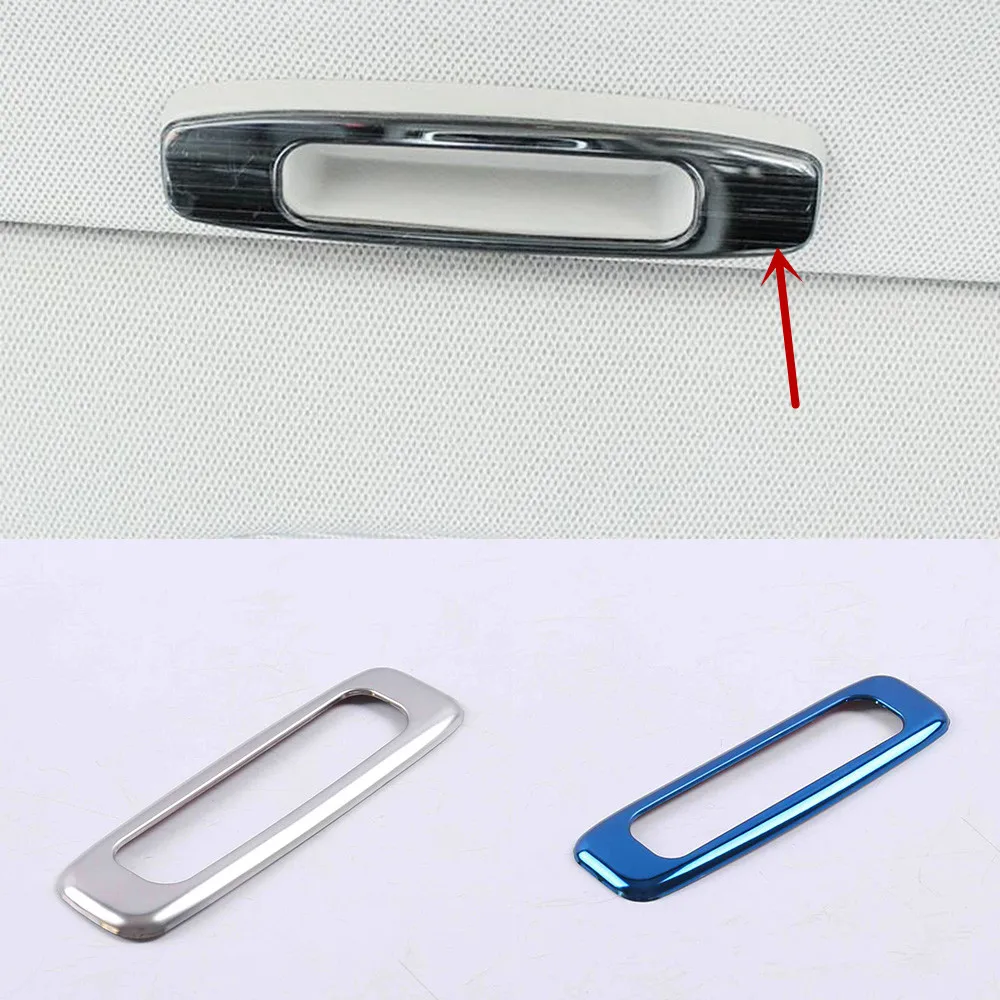 Car Body Door Inner Trim Stainless Steel Sunroof Skylight Roof Frame Lamp Hood 1PCs For Honda Fit Jazz 2020 2021 2022 2023 2024