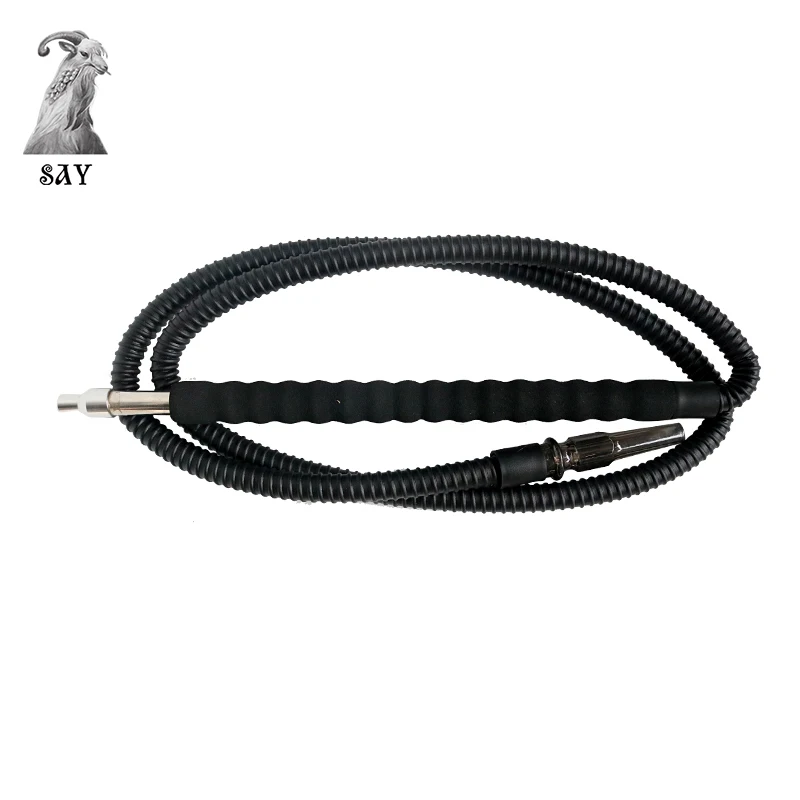 

SY 1PC Long Handle Use Sponge Wrapped Mouthpieces Handle Plastic Hookah Hose shisha chicha Narguile Accessories