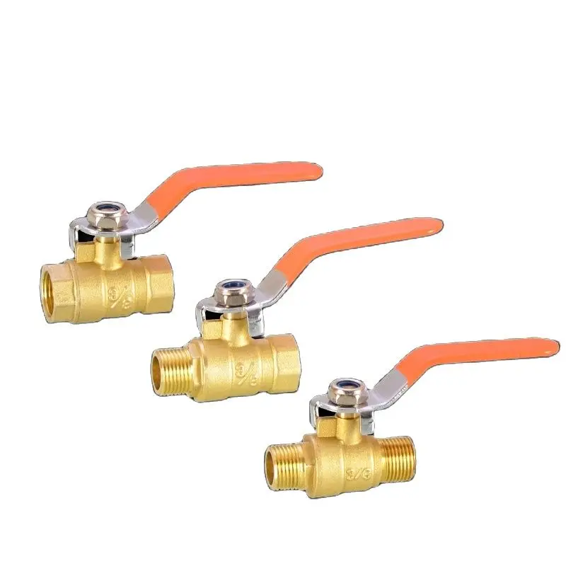 

1/2 3/8 1/2 3/4 Inch Ball Valve Switch Thickened Copper Inner and Outer Wire Ball Valve Long Handle Valve