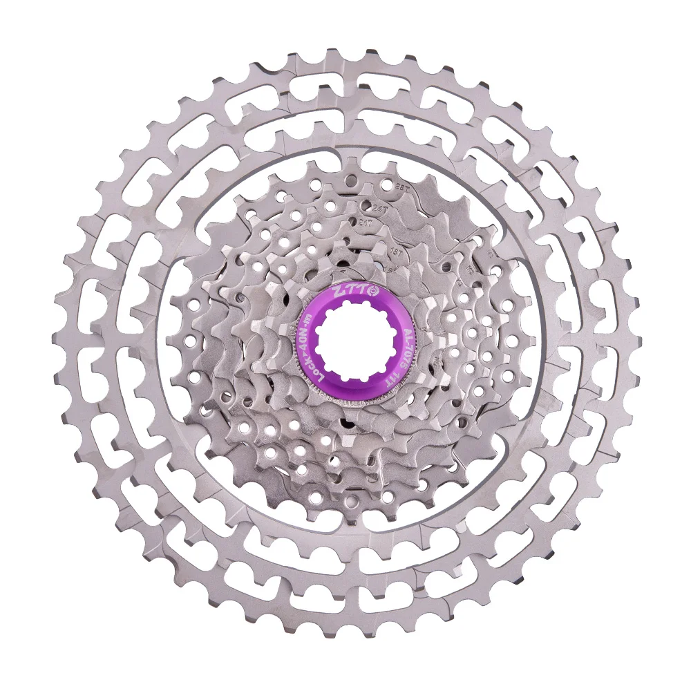 

Ultralight 10 Speed SLR2 MTB Cassette CNC 10s 11-46T Bike Freewheel 10v k7 Mountain Bike Sprocket For XX X0 X9 X7 M610 M781 M786