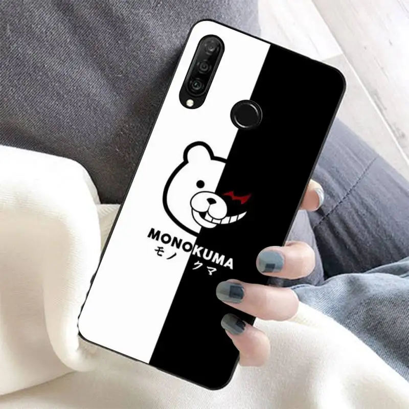 MaiYaCa милый чехол для телефона Kumamon Danganronpa Monokuma для Huawei Honor 10 i 8X C 5A 20 9 10 30 lite pro Voew 10 20 V30