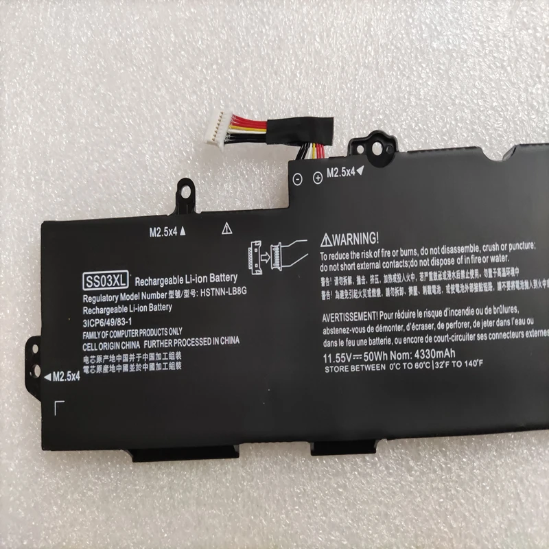 SS03XL 933321-855 852 932823-421 271 Laptop Battery For HP EliteBook 830 840 G5 G6 730 735 740 745 755 846 ZBook 14U MT44 MT45