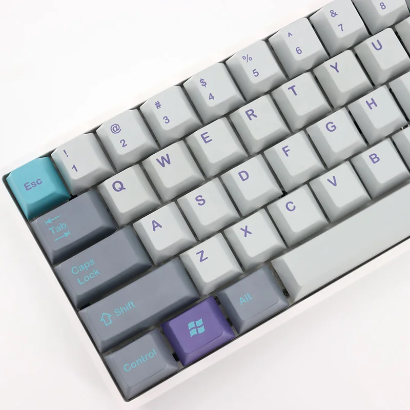 أغطية مفاتيح GMK Hyperfuse PBT Keycap Cherry Profile DYE-SUB أغطية مفاتيح للوحة المفاتيح الميكانيكية Cherry MX Switch gk61/64/68/84/tkl87/96