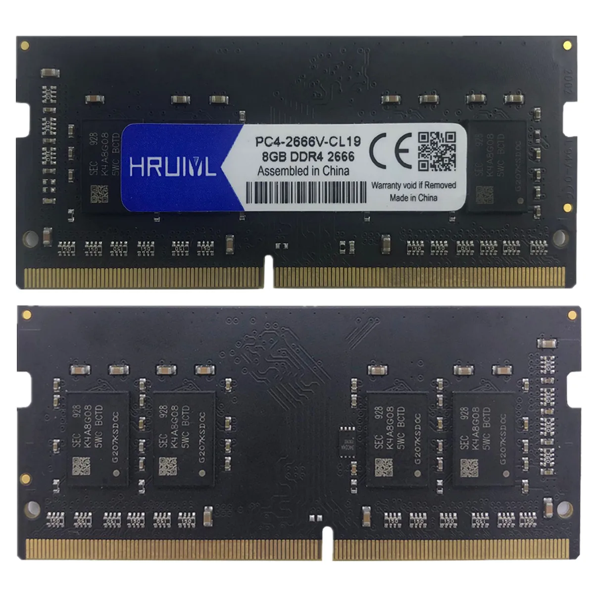 Imagem -02 - Memória Ram Ddr4 do Portátil de Hruiyl 4gb 8gb 16gb 2666mhz 1.2v Dram 260 Pinos Sodimm Alto Desempenho Ram Memoria Módulo Sdram Novo