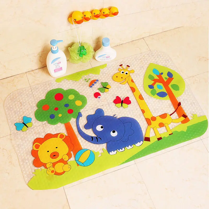 Bathroom Non-Slip Mat Bath Shower Bathroom Step Mat Household Mat Toilet Bathtub Bathroom Mat Toilet Floor Mat