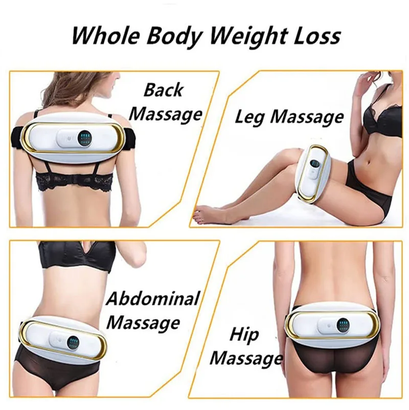 Cellulite Massager Slimming Belt Body Massager Eletric Muscle Stimulator Lose Weight For Arm Thigh Belly Abdominal Fat Burner