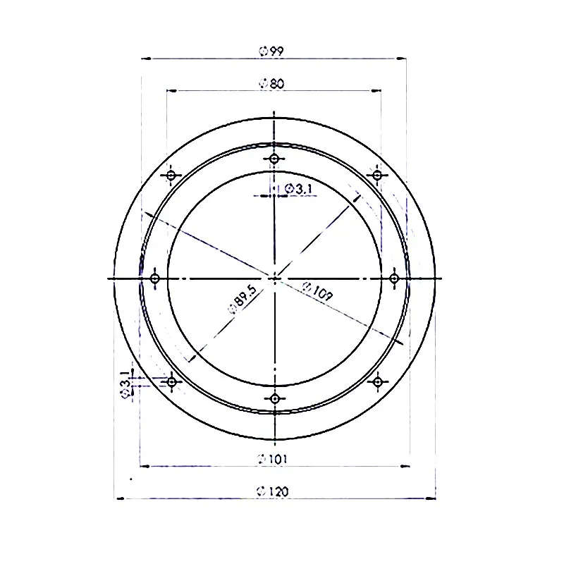 Metal 360 ° Rotating 360 Deg Base Robot Arm Bearing Diameter 120mm  For Robot Arm /chassis DIY Accessories  Robotic Parts