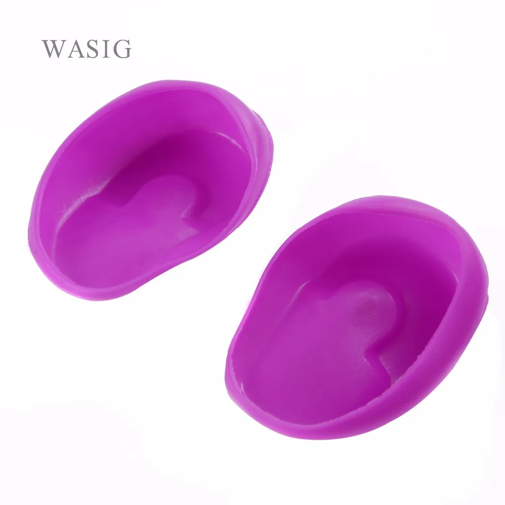 1 pair Ear Cover Pair Hair Salon Silicone Rubber Hair Dye Shield Soft EarmuffsProtective Protect Color Hair Coloring Style Tools