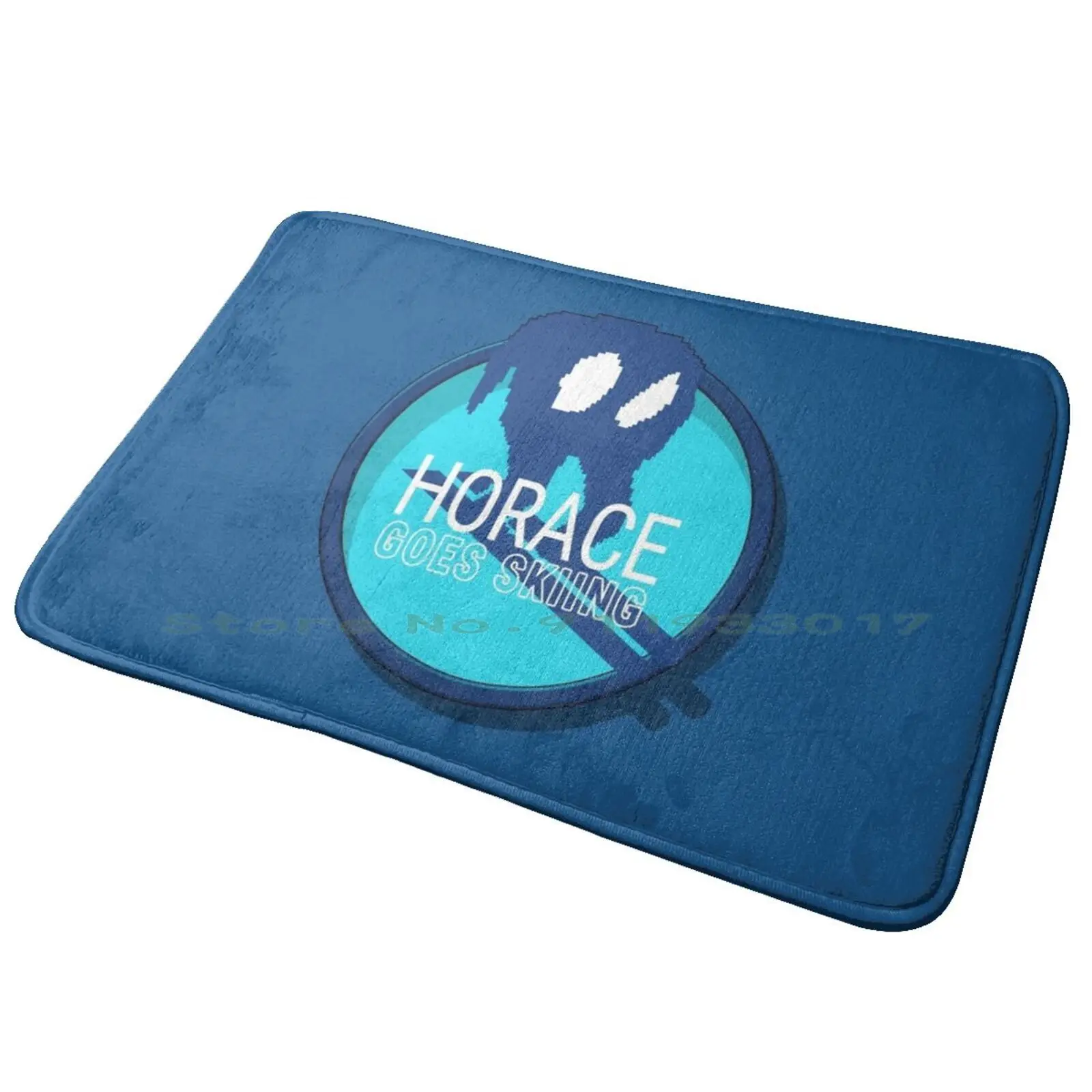 Horace Goes Skiing-Badge Entrance Door Mat Bath Mat Rug 11 Reasons Album Singer Spain Aitana Aitana Aitana Aitana Aitana 02