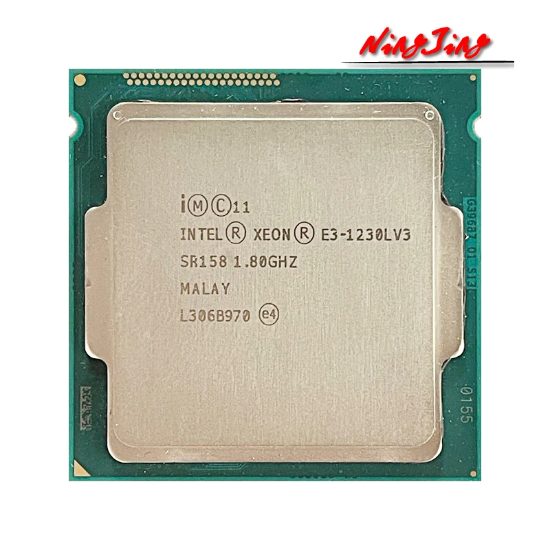 Intel Xeon E3-1230L v3 E3 1230L v3 E3 1230Lv3 1.8 GHz Used Quad-Core CPU Processor 8M 25W LGA 1150