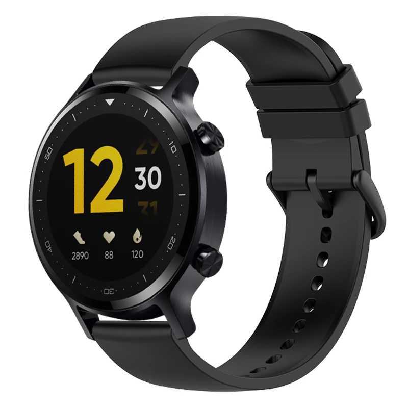 WatchBand 22 مللي متر حزام ل Realme ساعة S/برو SmartWatch سيليكون المعصم ل Realme ساعة 2 / 2 برو سوار إكسسوارات حزام