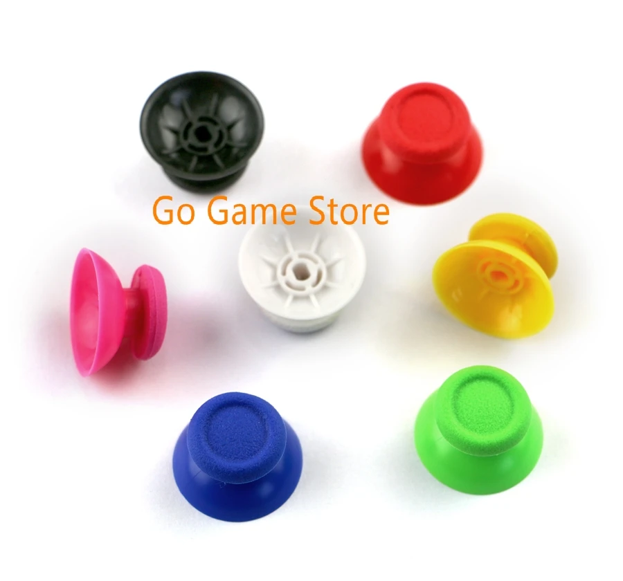 

100pcs/lot for PS4 7 colors Replacement 3D Rocker Joystick Cap Shell Mushroom Caps