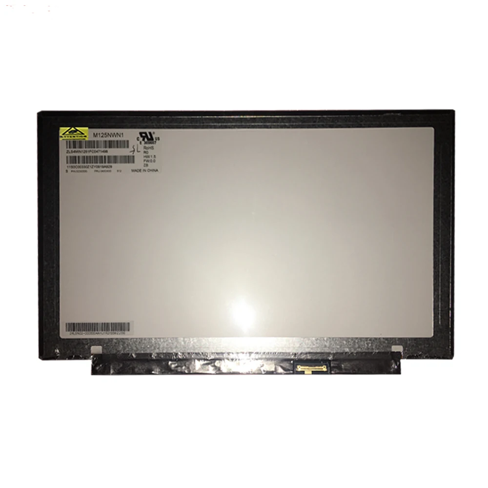 

M125NWN1 HB125WX1 200 LP125WH2-TPH1 B125XTN01.0 12.5 inch 1366x768 EDP 30PINS LCD For lenovo x240 x250 x260 x270 x280 LCD screen