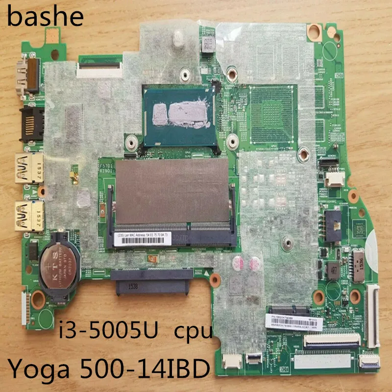 

For Lenovo YOGA 500-14ibd laptop motherboard i3-5005U CPU integrated graphics card motherboard 100% test