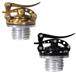 Motorcycle Black Gold Quick Release Fuel Gas Tank Oil Cap For Triumph Bonneville Scramble T120 T100 Thruxton 2001-2021