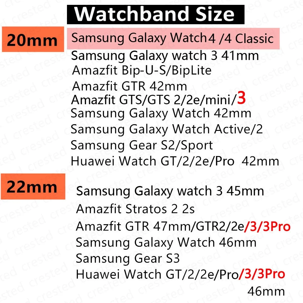 20mm/22mm Silicone band For Amazfit GTS 2/2e Mini/3/GTR 3 Pro 42mm/47mm/GTR2/stratos 2/3 Sport Watch Bracelet Amazfit bip strap 6