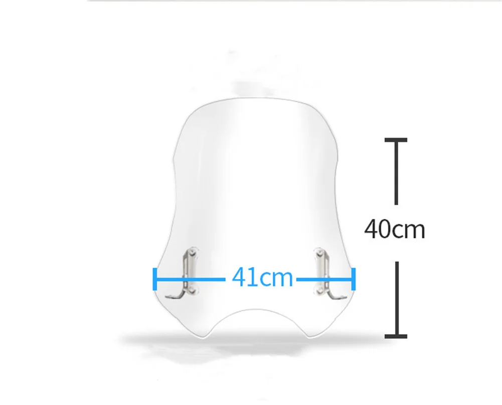 CM 300 CM 500 45CM Motorcycle Windshield Windscreen Fairings Cover for HONDA  CM300 CM500