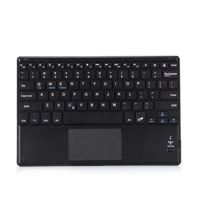 Funda Universal para teclado de tableta, carcasa protectora de 10,2 pulgadas para Apple Ipad 2019, con Bluetooth y bolígrafo, 10,2