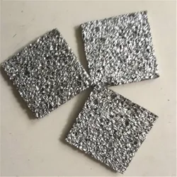 For research purposes, foamed aluminum, foamed metal