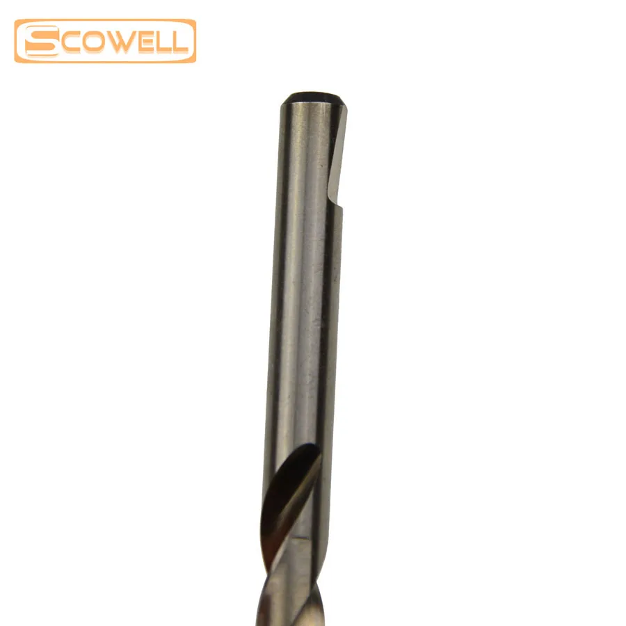 50% OFF 6.35*74mm 6.35*103mm HSS 4341 Center Drill Bit Milled Shank For Hole Saw Arbor 10PACK Core Drill For Drilling Metal