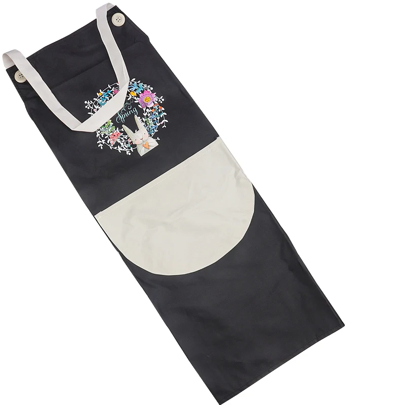 Eyelash Grafted Apron Kitchen Wipeable Waterproof Cartoon Wreath Rabbit Baking Apron for Women Eyelash Extension Makeup Tools