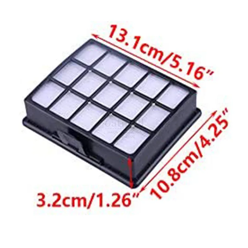 هيبا الإسفنج تصفية لسامسونج DJ97-00492A SC6520 SC6530 SC6532 SC6540 SC6550 البلاستيك ورقة الألياف المنزلية مكنسة كهربائية أجزاء