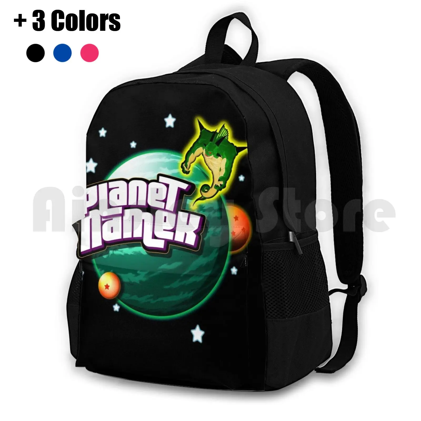 Planet Namek ( Stars ) Outdoor Hiking Backpack Riding Climbing Sports Bag Z Z Dbz Super Ssj Ssj2 Ssj3 Ssj4 Son Humour Funny Pun