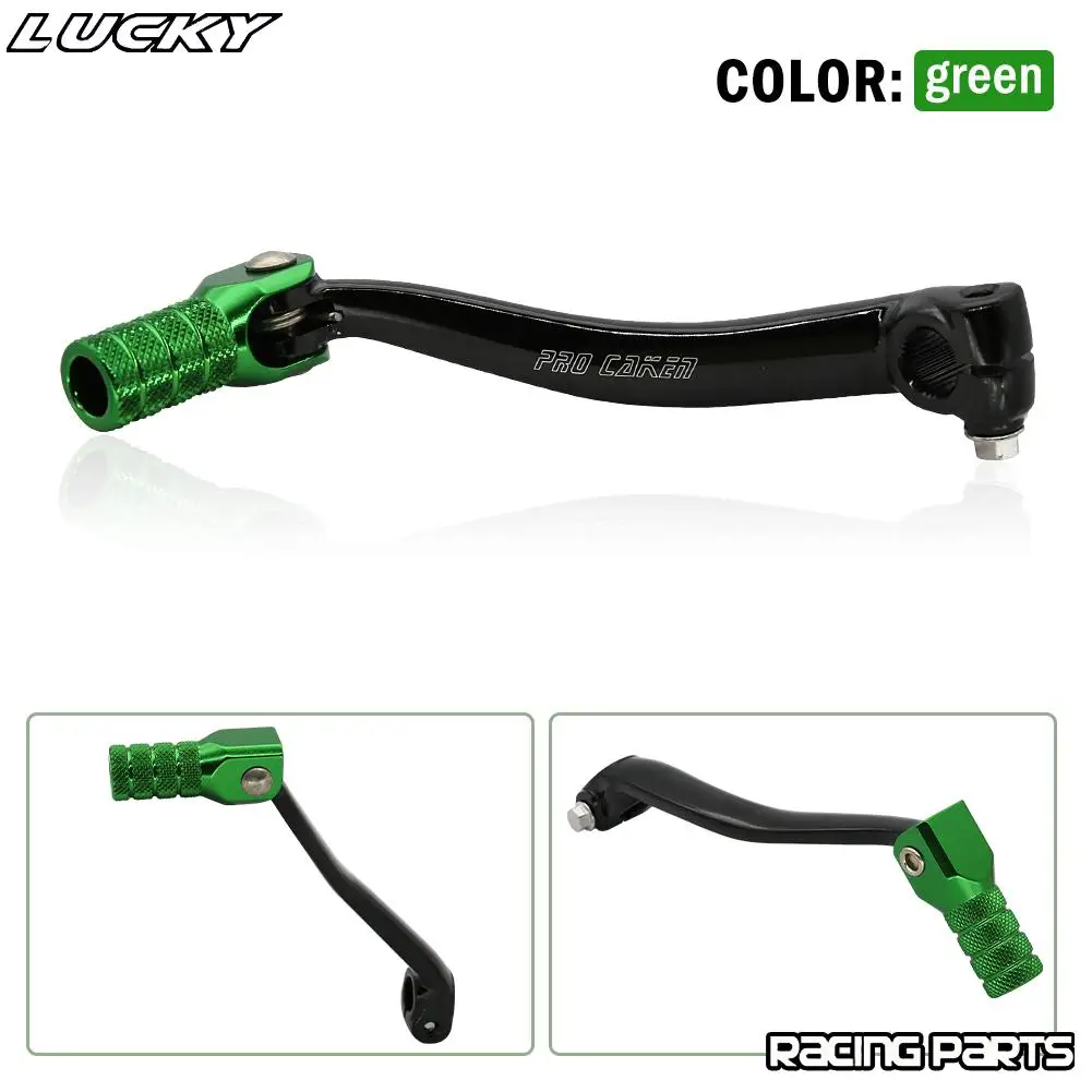 Motocross Gear Shift Shaft Lever Alluminium Gesmeed Shift Hevels Voor Kawasaki KX450F 2009-2020 Moto Motobike Scooer Off Road