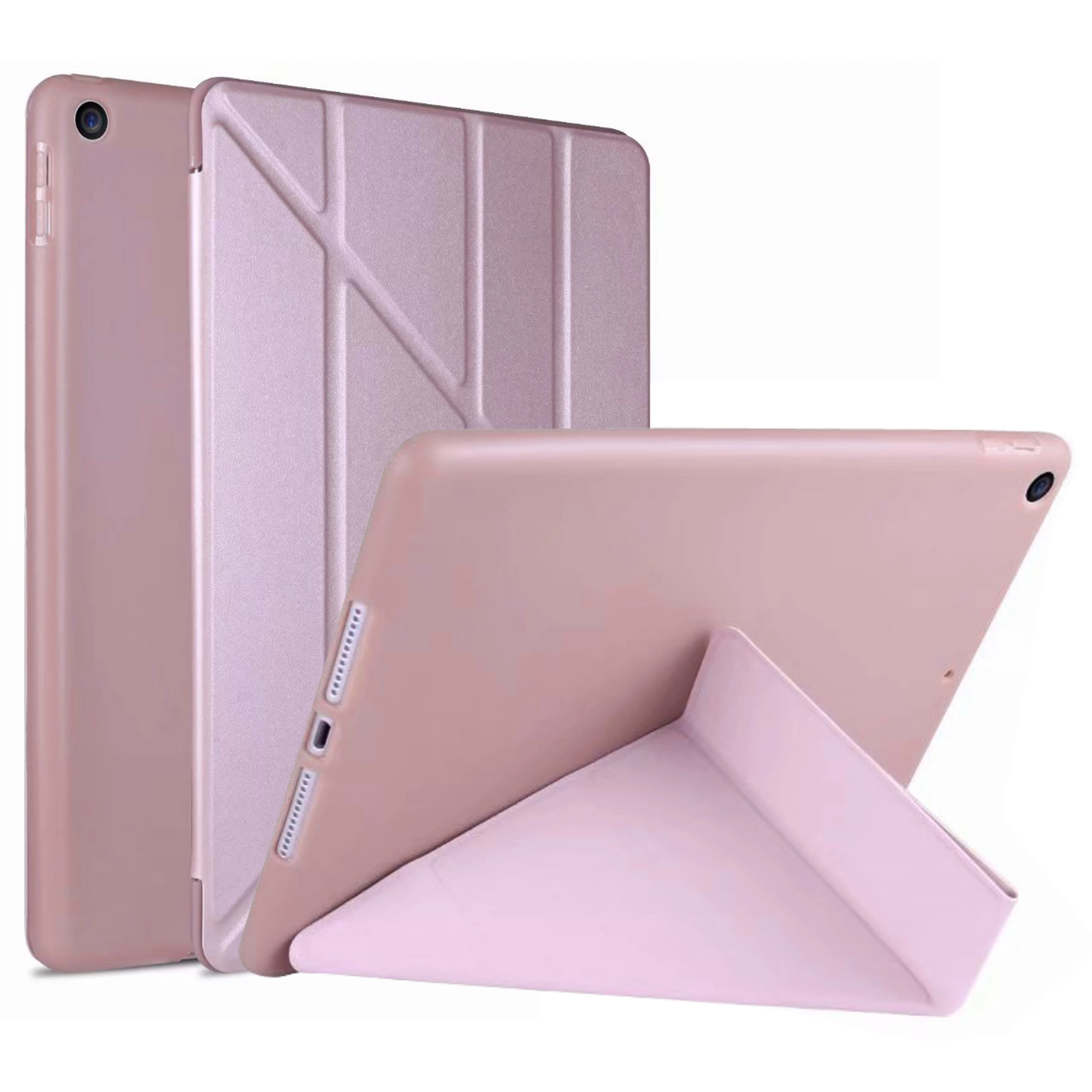 Case for iPad 9.7 inch 2017 2018 release Air 1 2 soft silicone shell for ipad 5th 6th Smart sleep wake up function deform cover