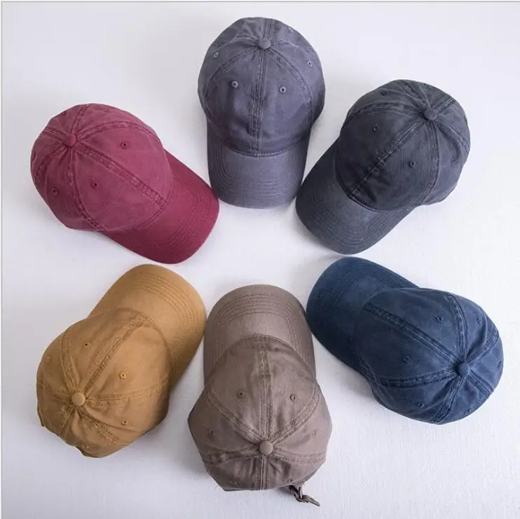Classic polo style cotton baseball cap Adjustable Fits Men Women Baseball Hat Solid Color Hats Sun Hat Sports Caps In Summer