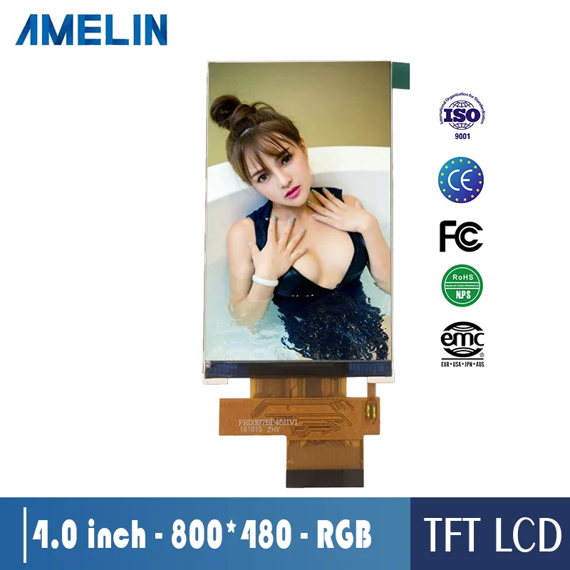 

4-дюймовый экран с разрешением 480*800 IPS TFT LCD RGB