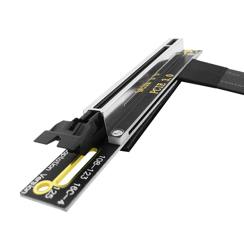 Cable de extensión PCI Express PCIE Riser, tarjeta gráfica PCI-E 4X a 16X, conector PCI Express, extensor de Cable Flexible