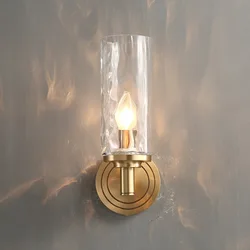 Modern Lustre Crystal Wall Lamps Bronze Bedroom Led Wall Lights Fixtures Living Room Wall Light Corridor Wall Sconce Home Decor