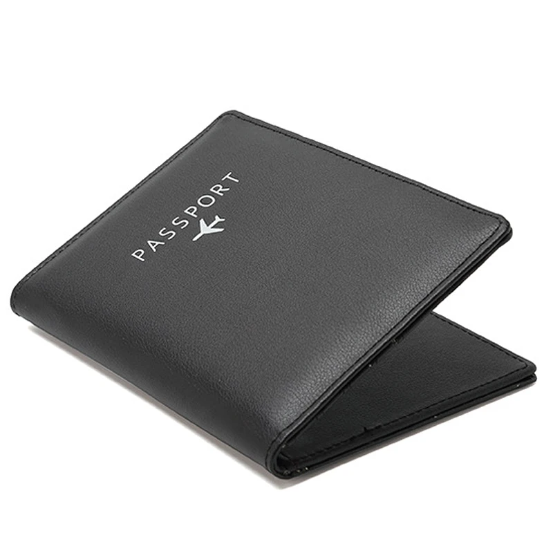 Multi-function Men Business Air Passport Wallet Women Soft Leather Passport Holder Cover RFID Credit Card Holder Purse 7 colors