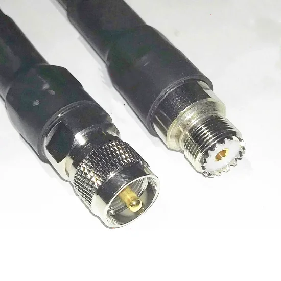 50-9 cable 1/2 Super Flexible Feeder Line  UHF Female to UHF Male Adapter RF Coaxial Cable Pigtail Extension Cord Jumper