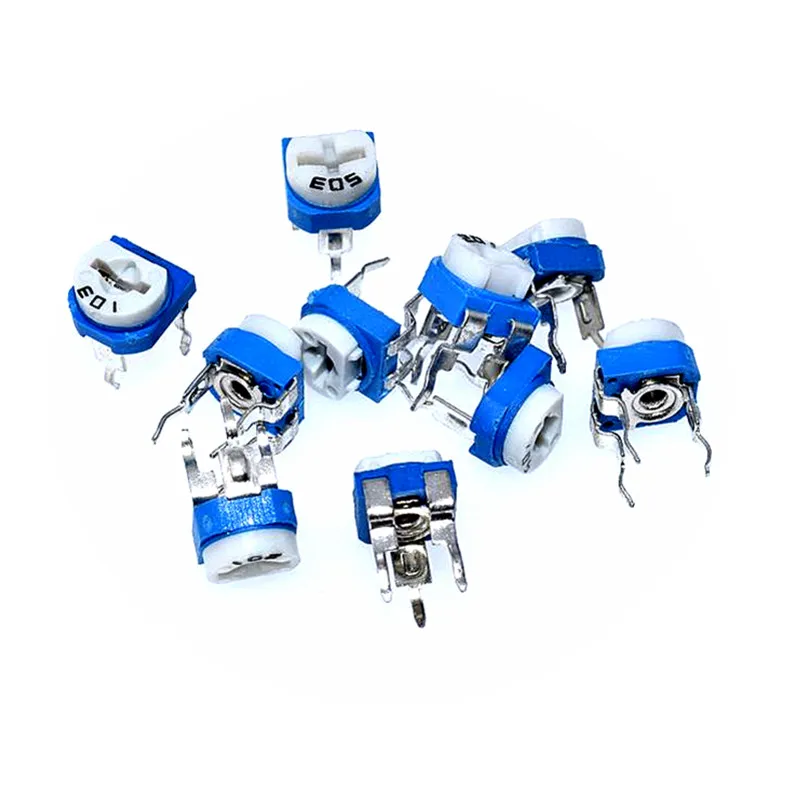 13values*5pcs=65pcs Trimming Potentiometer RM-065 top adjustment 100R-1M RM065 Variable Resistors Assorted Kit 100R 200R 1K 10K