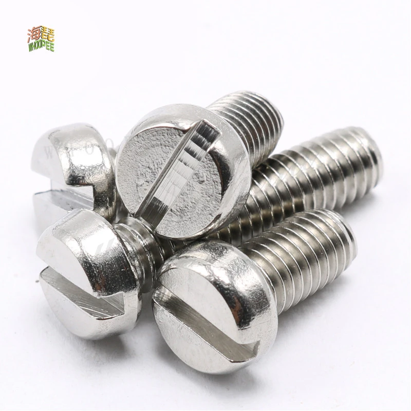 

10/50 Pcs M1.6 M2 M2.5 M3 M4 M5 M6 M8 304 A2-70 GB65 head cap for round column head screw