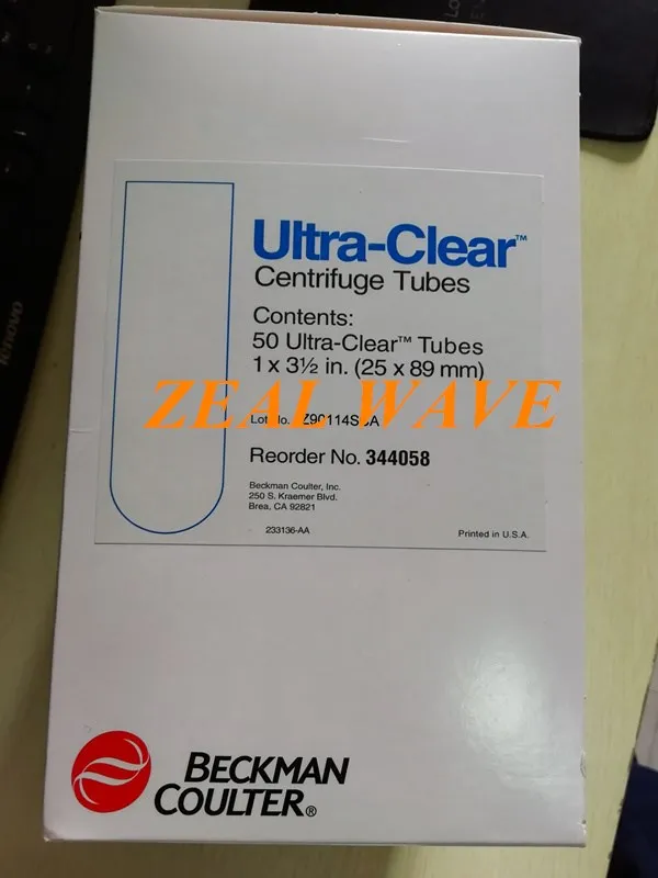 344058 326823 Beckman 38.5ml Ultracentrifuge Tube UC And PP Material Type70Ti