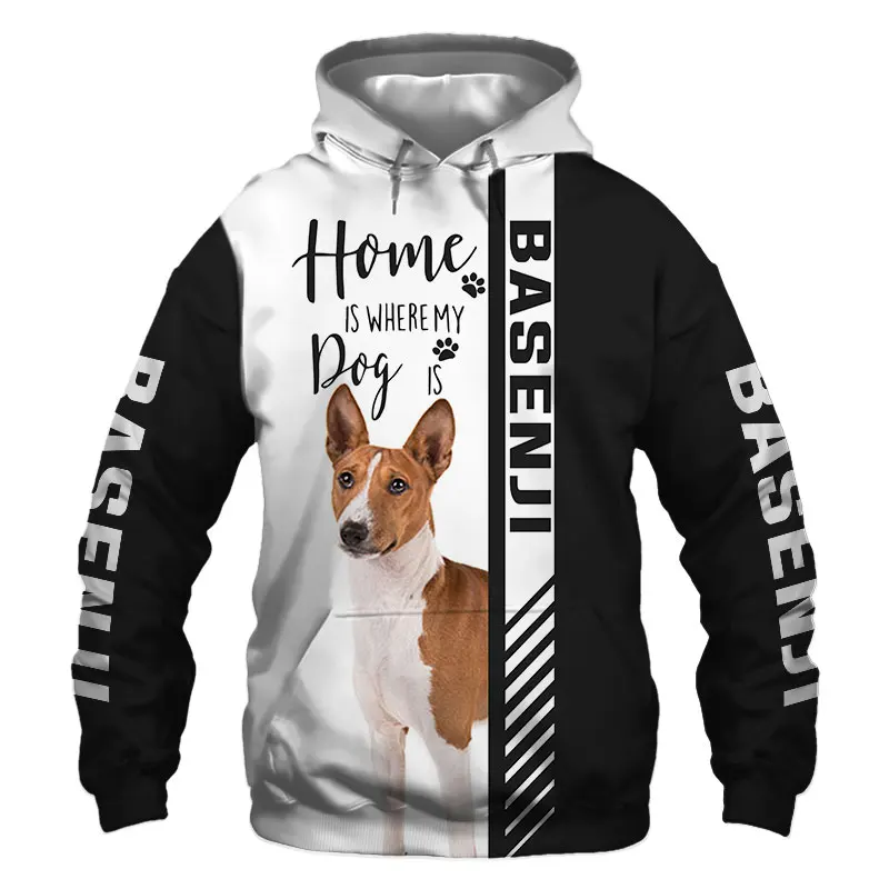 

Animal Basenji Dog 3D Printed Jacket Men/Women Harajuku Hoodie Unisex Casual Streetwear Sweatshirt Pullover Sudaderas D8055