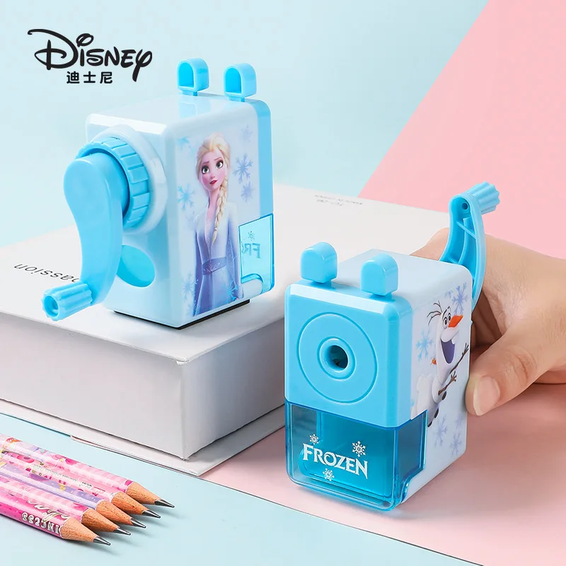 Disney Frozen Pencil Sharpener Cute Pencil Sharpener Student Cartoon Creative Hand Pencil Sharpener Office School Supplies Gift