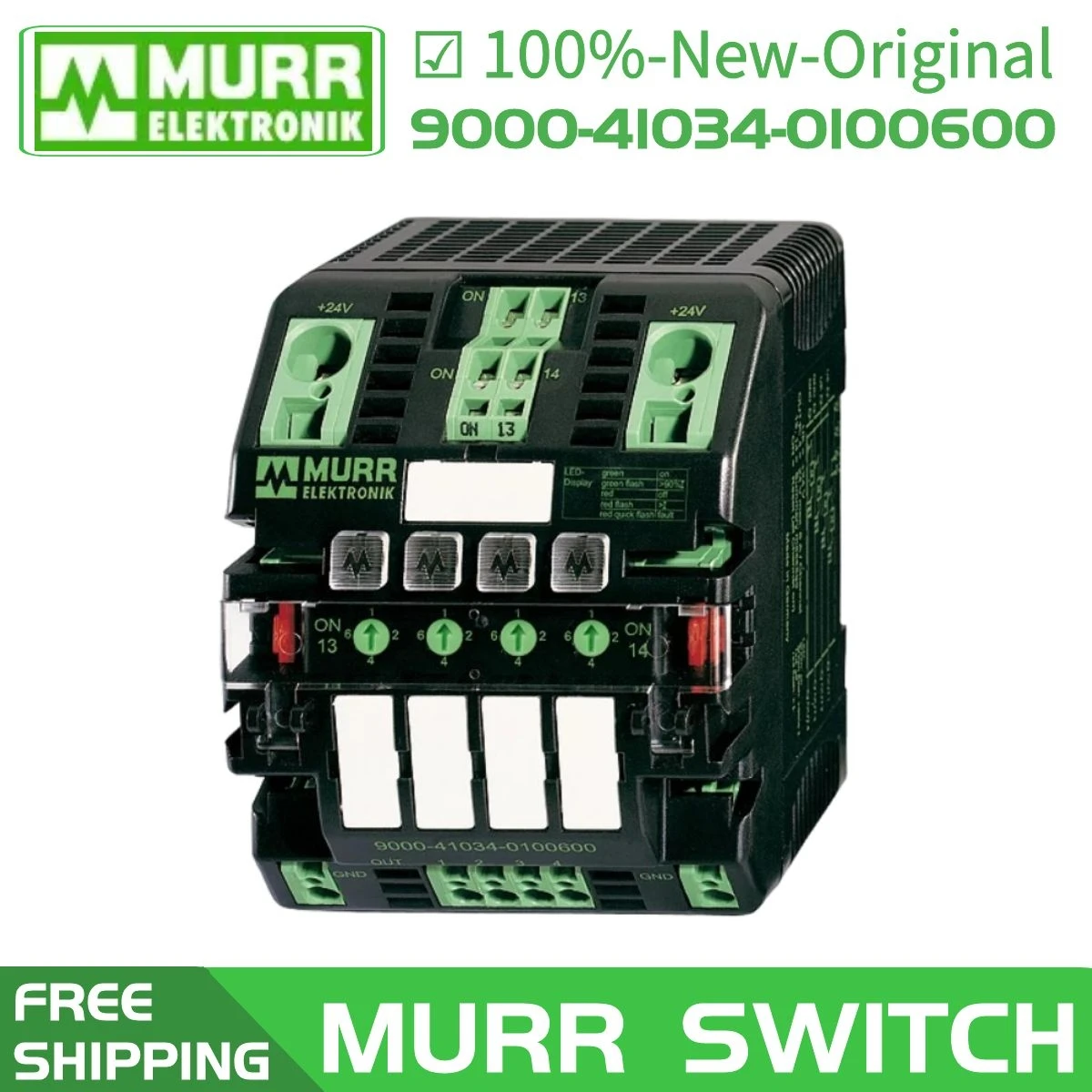 MURR Switch 9000-41034-0100600 9000-41034-0401000 9000-41034-0101000 100%-new-original