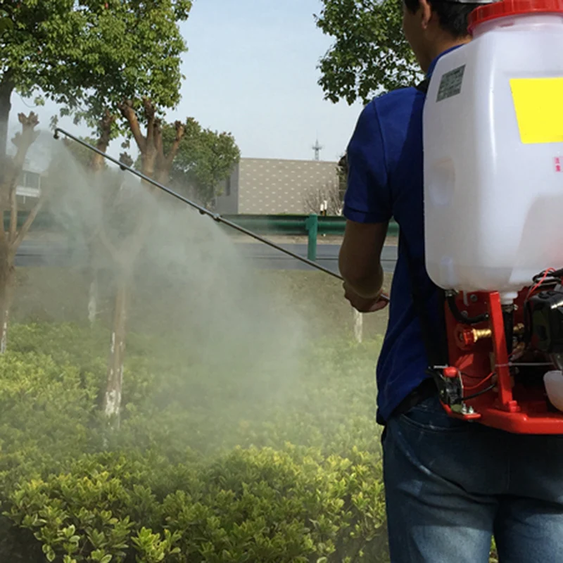 Imagem -06 - Pulverizador de Mochila de Bomba de Cobre Pulverizador de Gasolina Mochila Agrícola Névoa de Rega Ferramenta de Spray de Jardim Máquina Agrícola Es768