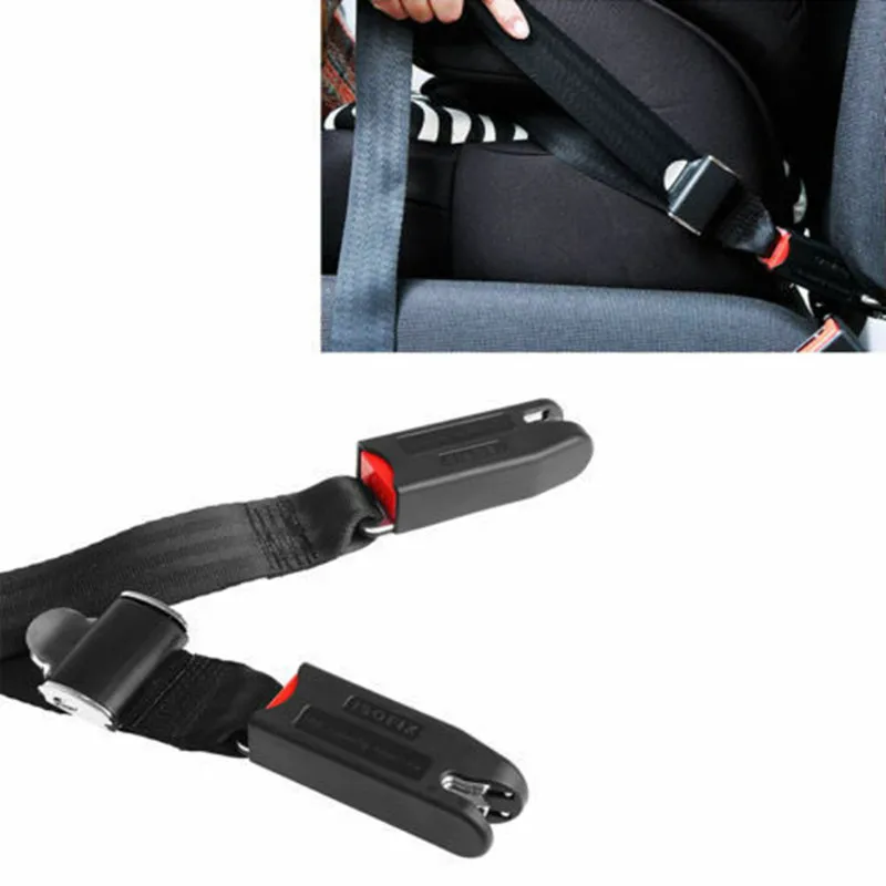 Car Auto Adjustable Child Kids Baby Safety Seat Isofix/Latch Soft Interface Connecting Belt Fixing Band Strap Anchor Holder