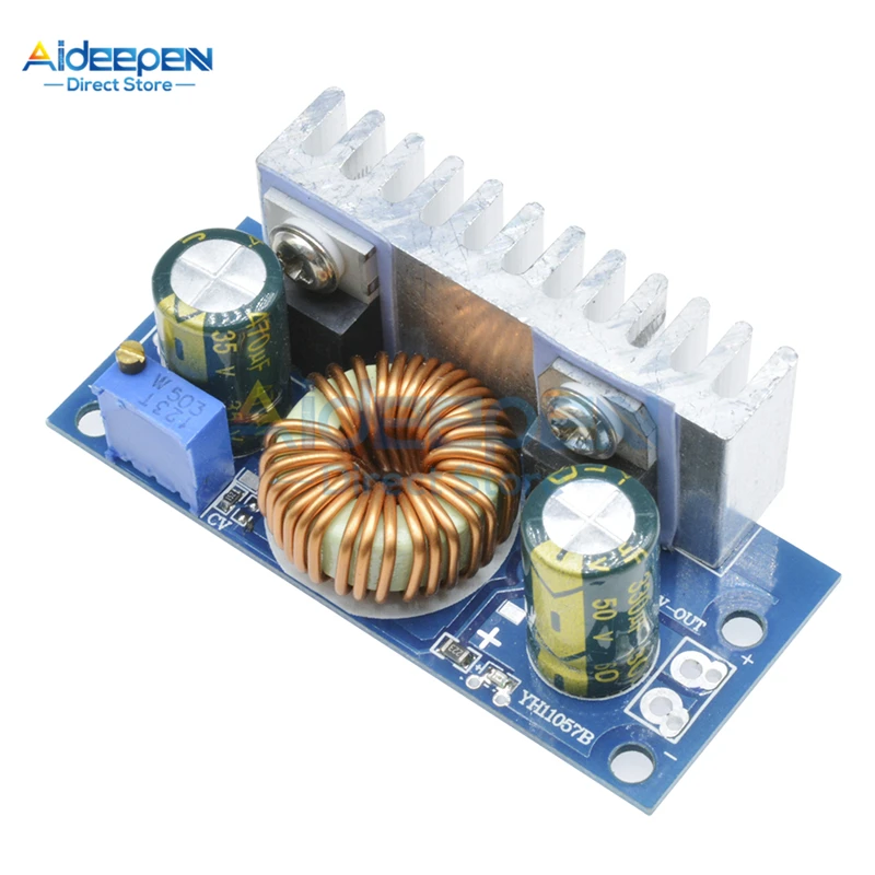 DC-DC Boost Converter Board 4.5V-32V to 5-42V 6A Step Up Adjustable Power Supply Module Non-isolated Short Circuit Protection